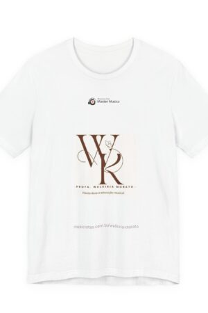 Monogram W&R Minimalist Logo T‑Shirt — Elegant Vintage Initials Tee